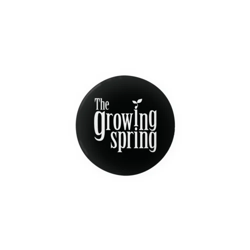 The growing spring band-logo 缶バッジ