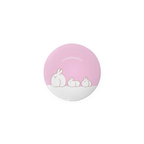 うさぴーちーず Tin Badge