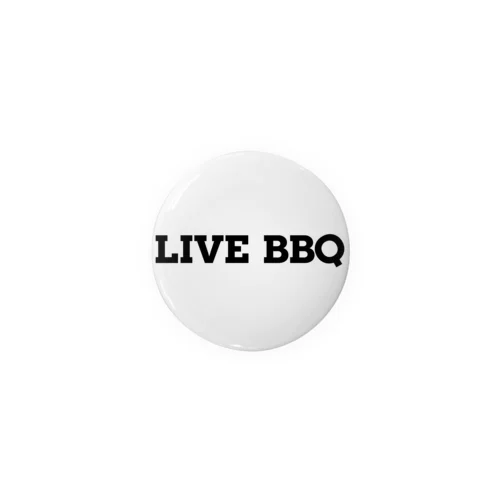 LIVE BBQ Tin Badge