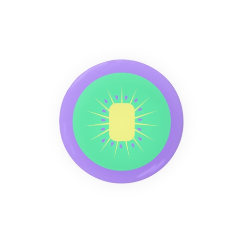Fruits -Kiwi fruit- Tin Badge