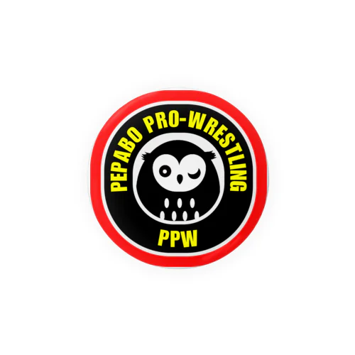 【公式グッズ】PPW(Pepabo Pro-Wrestling) Tin Badge