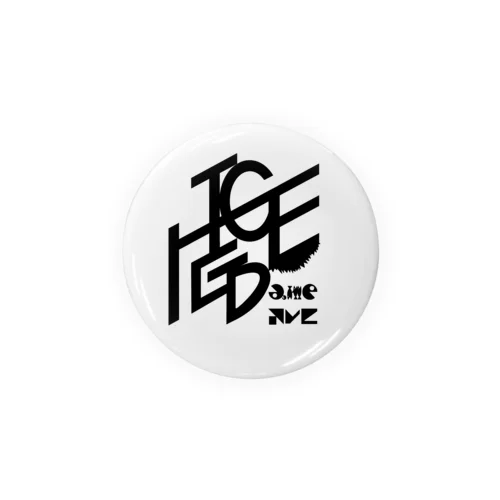 HIGEさん公認デザイン（bk Tin Badge