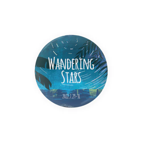 Rover-Wandering Stars Tin Badge