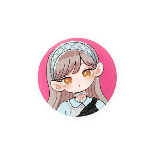 mecha kawaii girl #0 Tin Badge