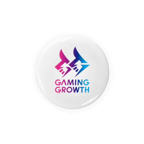Gaming Growth 缶バッジ（white ver） Tin Badge