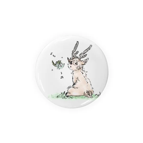 小鳥が歌いにくるよ Tin Badge