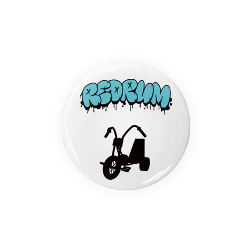 REDRUM（スローアップ） Tin Badge