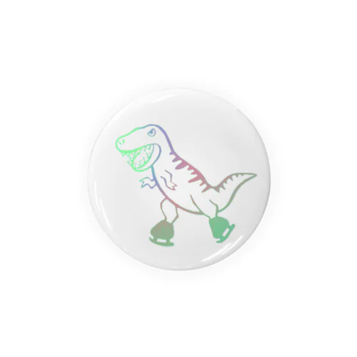 ティラノスケートネオン Tin Badge