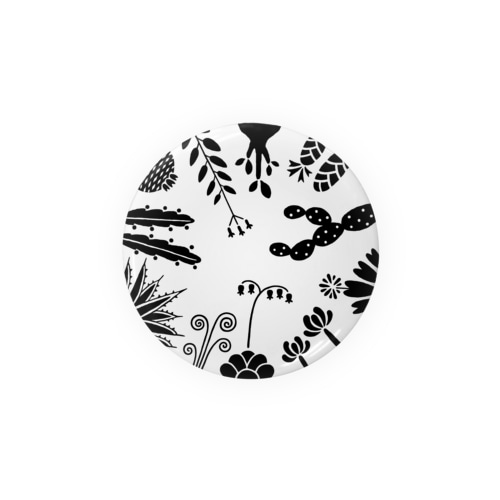 T-29 Bizarre Plants circle Tin Badge