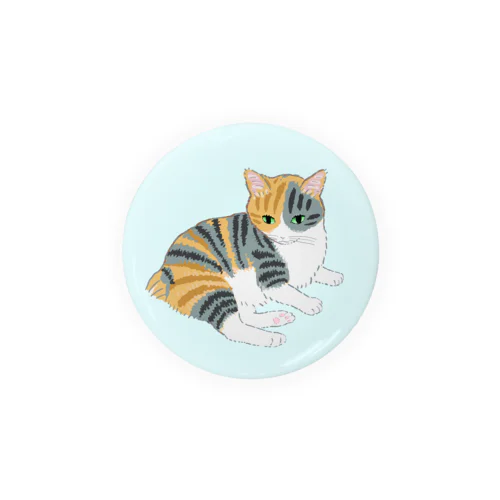 ぼんやり猫 Tin Badge