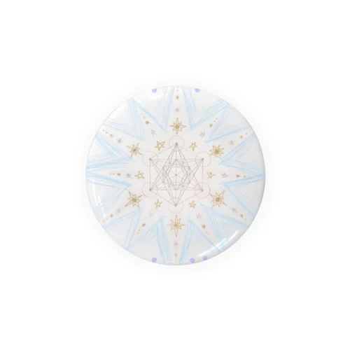 Metatron Star 002 Tin Badge