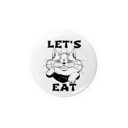 Let's eat Tin Badge