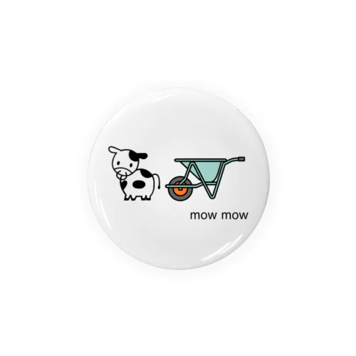 MOW MOW缶バッジ Tin Badge