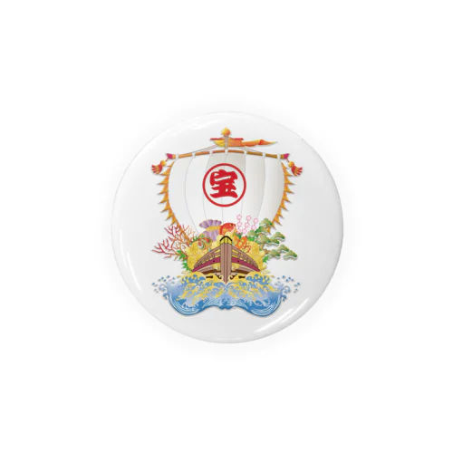 宝船 Tin Badge