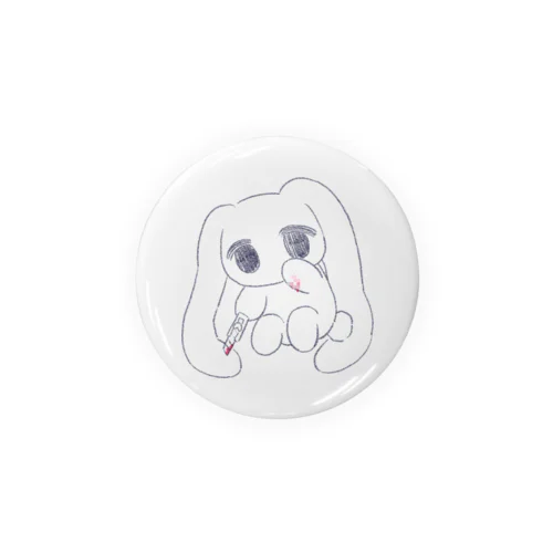 しんどみうさぎちゃん　another Tin Badge