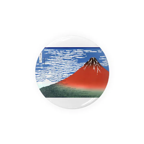凱風快晴 / 葛飾北斎 Tin Badge