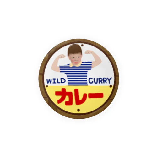 ワイルドカレー Tin Badge