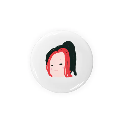 祭大好き！赤毛の女の子izumin❤︎ Tin Badge