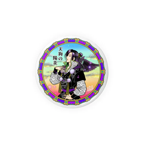 天狗の陽炎🪭アイコン♡ Tin Badge