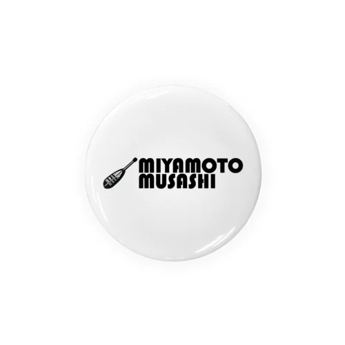 MUSASHI MIYAMOTO wooden oar Tin Badge