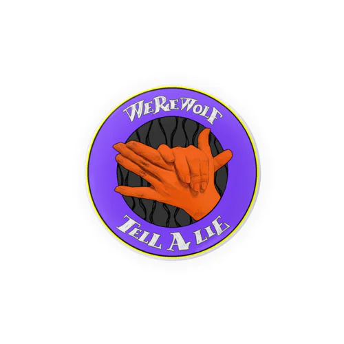 WEREWOLF Tin Badge