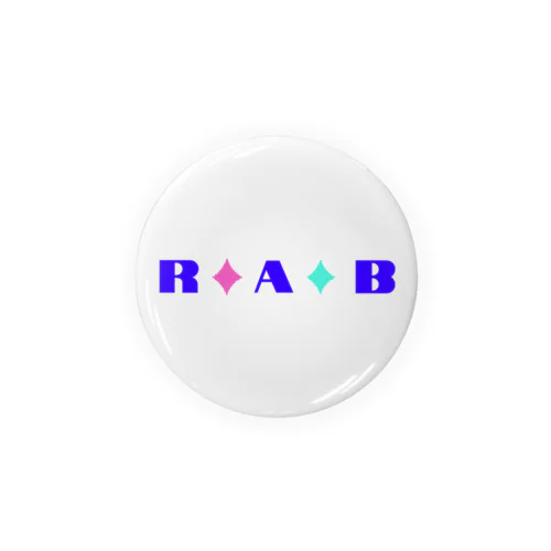 RAB(ROCKABILLY)3 Tin Badge