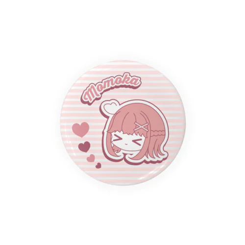 【56mm】モモカおまんじゅう缶バッジ Tin Badge