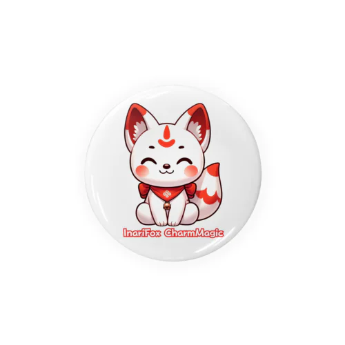 Inari Fox Charm Magic～稲荷の狐3-2 Tin Badge