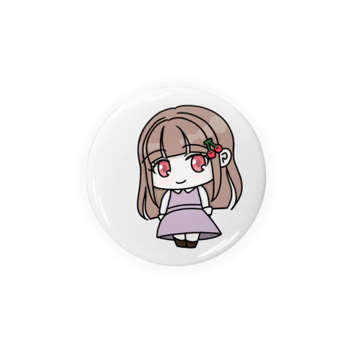 🍒まあ🐱 私服ミニキャラ Tin Badge