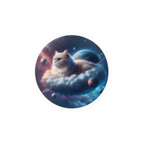 宇宙猫 E Tin Badge