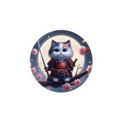 サムライ猫 Tin Badge