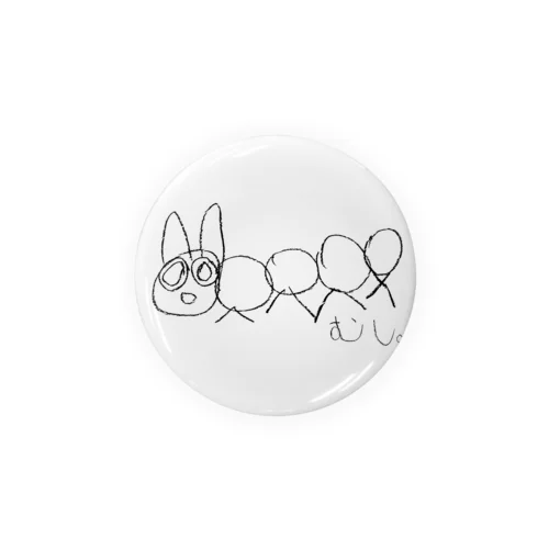 むし。 Tin Badge