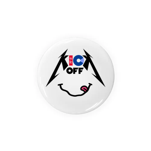 令和KICK OFF 10th Anniversary Tin Badge