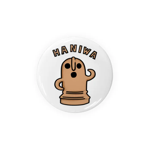 ハニワ  Tin Badge