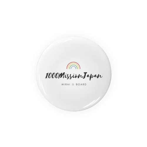 1000MissionJapan Tin Badge
