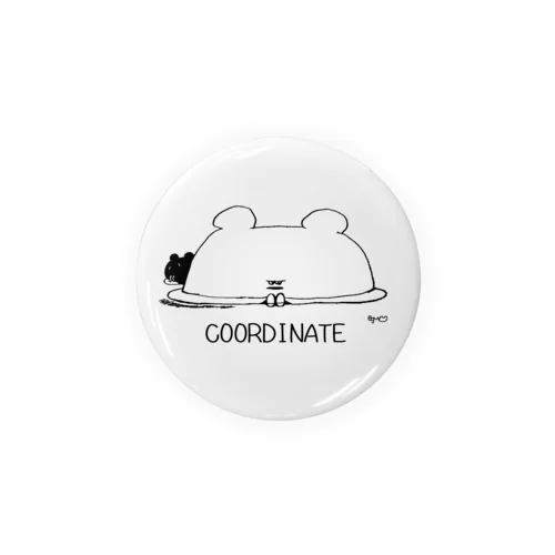 coordinate Tin Badge