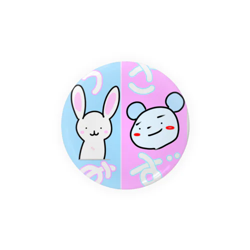 うさ水 Tin Badge