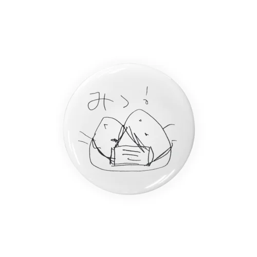 薬物乱用者の落書き ~密~ Tin Badge