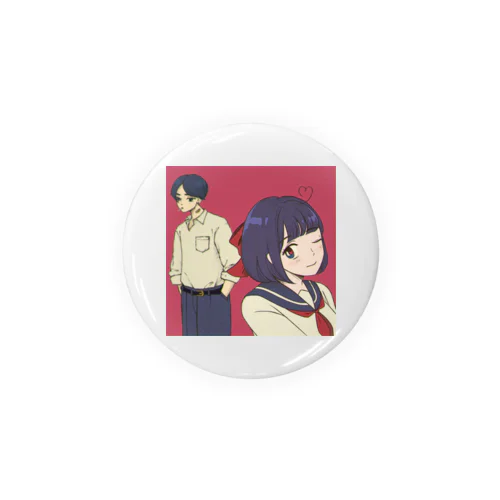 In love Tin Badge