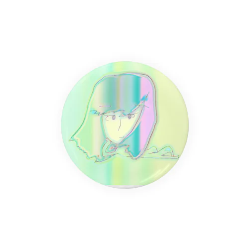 ナウ・ガール５７ Tin Badge