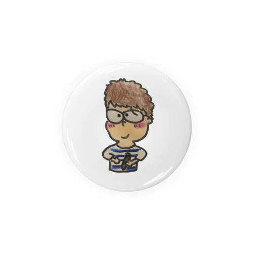 おえかきトンボくん Tin Badge