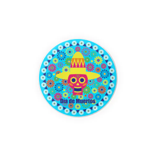 Day of the dead 1 Tin Badge