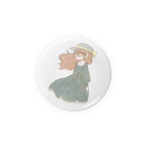 少女 Tin Badge