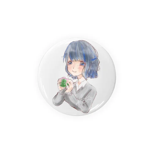 「さいんいり」さくらださんの缶ばっち Tin Badge