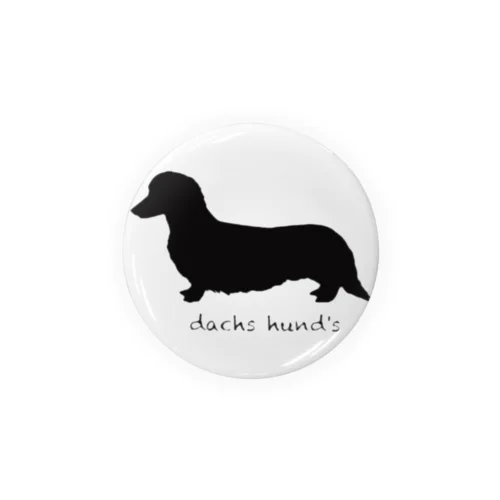 DACHSHUND Tin Badge