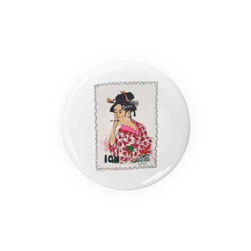 2020年切手 Tin Badge