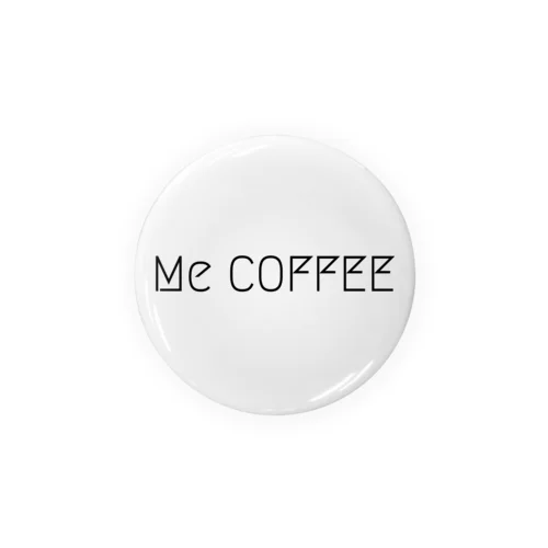 MeCOFFEEロゴ 缶バッジ