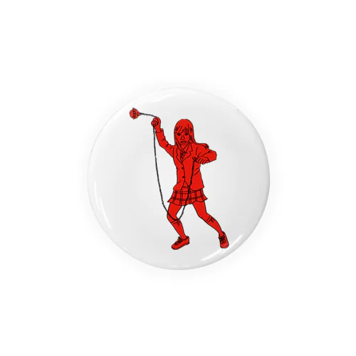 Go Go Ball Master Tin Badge