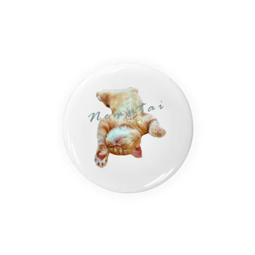 猫カフェラグドールつぶらnemutai Tin Badge