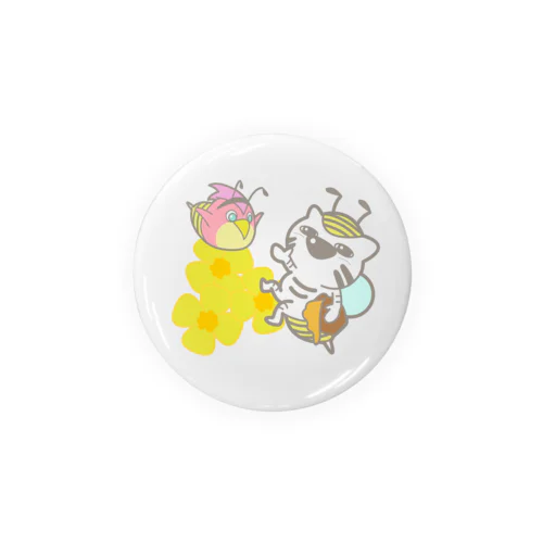 びゃっこたん×蜂(2021春) Tin Badge